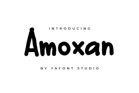 Amoxan: A Handwritten Font for Creative Web Design