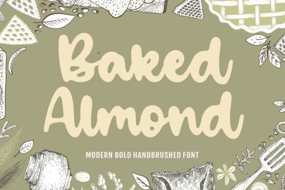 Baked Almond Font for Business