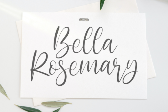 Bella Rosemary: A Timeless Script Font