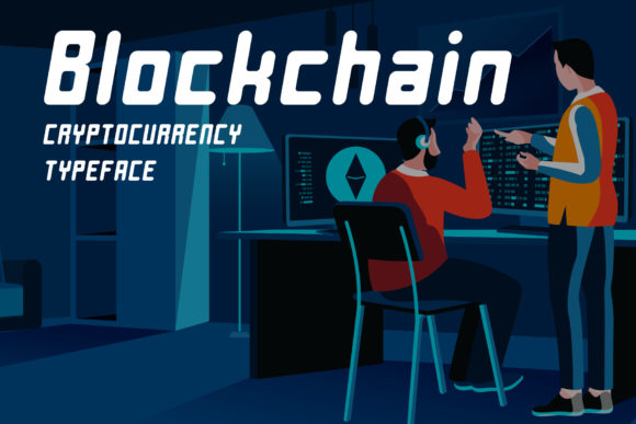 Blockchain Font for Professional Branding