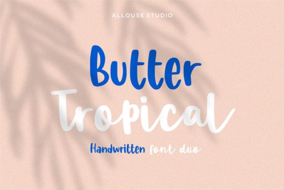 Butter Tropical: A Sweet Script for Designers