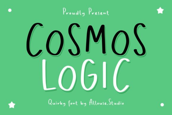 Cosmos Logic Font: Playful Typography for Digital Campaigns