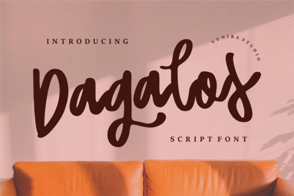 Dagalos: A Handwritten Font for Creative Projects