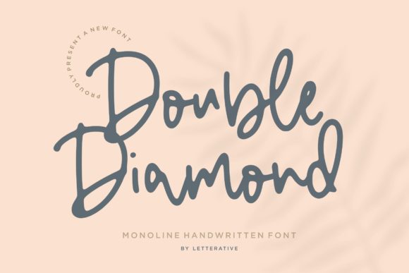 Double Diamond: A Quirky Font for Creative Branding