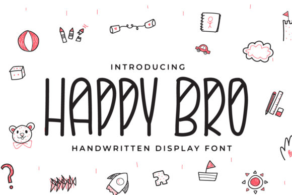 Happy Bro Font for Business Branding