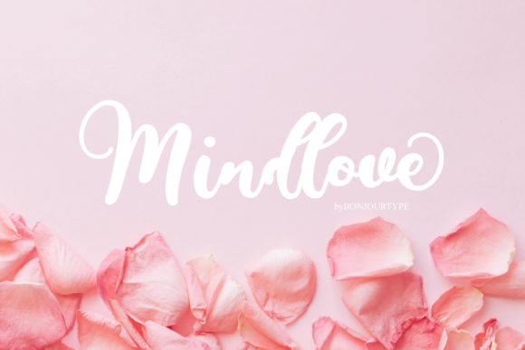 Mindlove Script Font: Adding Whimsy to Digital Branding and Web Design