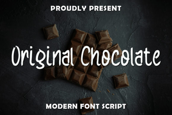 Original Chocolate: A Handwritten Font for Elegant Design