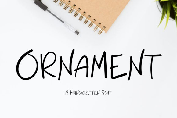 Ornament: A Quirky Handwritten Font