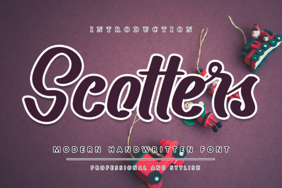 Scotters: A Stylish Font for Your Business