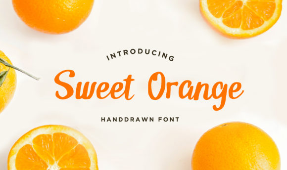 Sweet Orange: A Sweet Handwritten Font