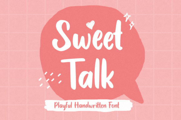 Sweet Talk: A Handwritten Font for Elegant Design