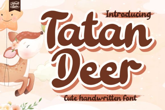 Tatan Deer: A Playful Font for Creative Projects