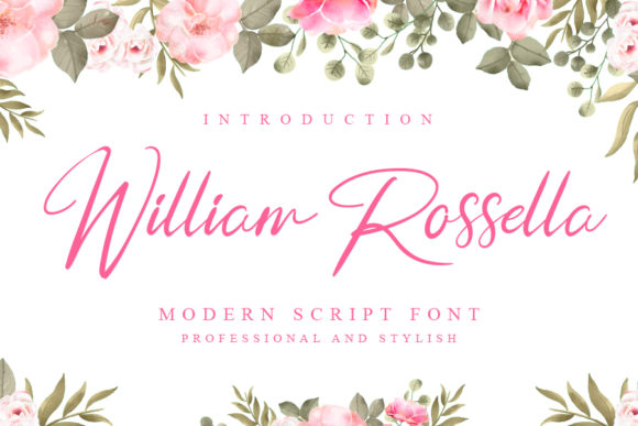 William Rossella: A Font That Elevates Your Brand